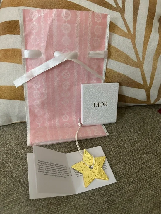 Dior 2024 Gold Star May Be A Pendant | Charm | Ornament I New In Gift Box - Picture 9 of 13
